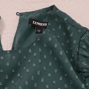 Express Teal Textured Women's